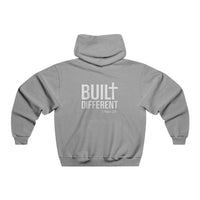 Built Different Hoodie — 'Built Different' Graphic Pullover for Men