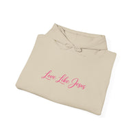 Load image into Gallery viewer, Love Like Jesus Women’s Hoodie – Soft Faith Essential