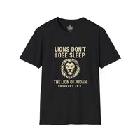 Load image into Gallery viewer, LIONS DON’T LOSE SLEEP Men’s Softstyle T-Shirt

