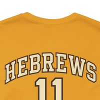 Load image into Gallery viewer, Hebrews 11 'By Faith' Christian T-Shirt — Inspirational Faith Tee