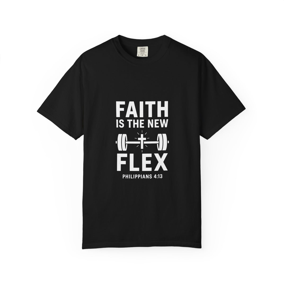 FAITH IS THE NEW FLEX – Men’s Comfort Colors Garment-Dyed T-Shirt