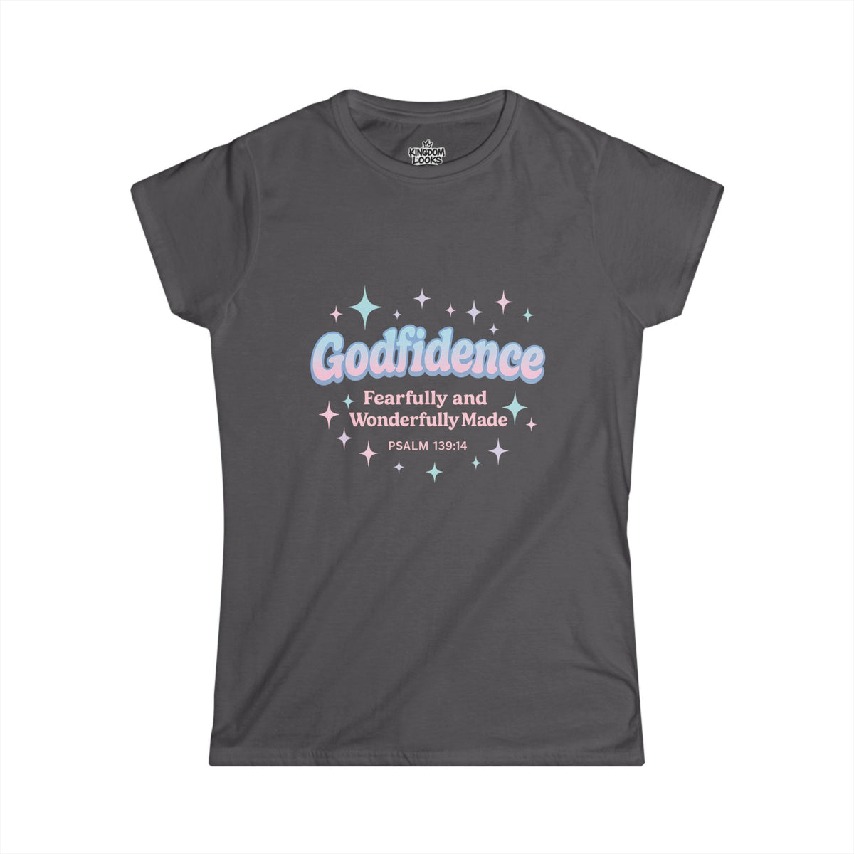 GODFIDENCE – Retro Style Women’s Softstyle T-Shirt