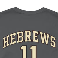 Load image into Gallery viewer, Hebrews 11 'By Faith' Christian T-Shirt — Inspirational Faith Tee