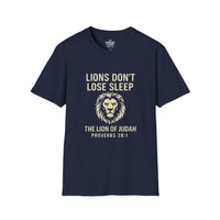 Load image into Gallery viewer, LIONS DON’T LOSE SLEEP Men’s Softstyle T-Shirt