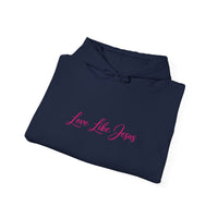 Load image into Gallery viewer, Love Like Jesus Women’s Hoodie – Soft Faith Essential