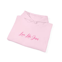 Load image into Gallery viewer, Love Like Jesus Women’s Hoodie – Soft Faith Essential