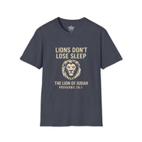 Load image into Gallery viewer, LIONS DON’T LOSE SLEEP Men’s Softstyle T-Shirt
