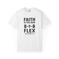 Load image into Gallery viewer, FAITH IS THE NEW FLEX – Men’s Comfort Colors Garment-Dyed T-Shirt