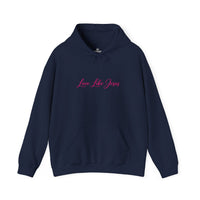 Load image into Gallery viewer, Love Like Jesus Women’s Hoodie – Soft Faith Essential
