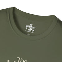 Load image into Gallery viewer, Too Blessed to Be Stressed Women's Tee - 1 Peter 5:7