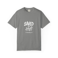 Load image into Gallery viewer, SAVED NOT SOFT – Men’s Comfort Colors Garment-Dyed T-Shirt