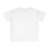 Load image into Gallery viewer, Baby T-Shirt — "God Says I Am" Inspirational Christian Baby Tee (Loved, Kind, Brave, Chosen)